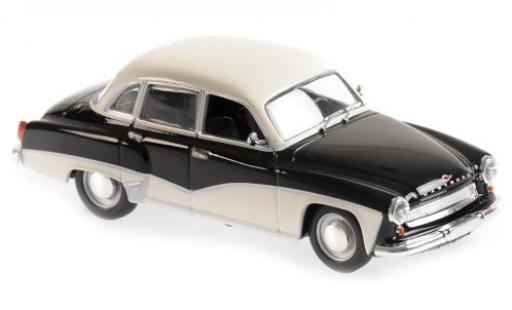 Diecast model cars Wartburg 311 1/43 Maxichamps black/white 1959 Wartburg 311 1/43 Maxichamps black/white 1959 diecast model cars