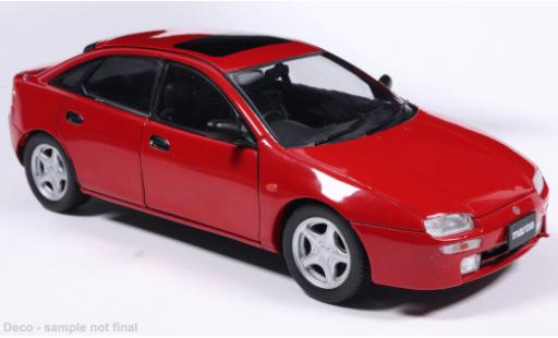 Diecast model cars Mazda 323 F rot 1993 1/24 WhiteBox