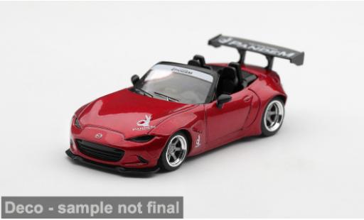 Diecast model cars Mazda MX -5 (ND) Miata rot 2015 1/64 Mini GT