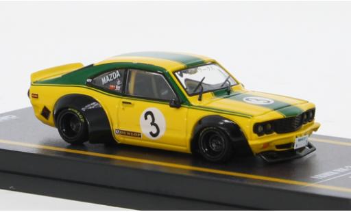 Diecast model cars Mazda RX3 1/64 INNO64 Savanna gelb 1:64 Mazda RX3 1/64 INNO64 Savanna gelb 1:64 diecast model cars
