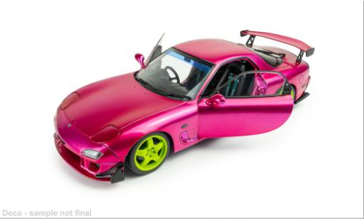 Diecast model cars Mazda RX7 (FD3S) LB-Super Silhouette pink 1999 1/18 Solido
