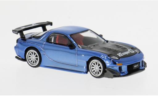 Mazda RX7 1/64 Pop Race RE-Amemiya blau 1:64 diecast model cars