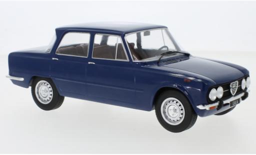 Diecast model cars Alfa Romeo Giulia 1/18 MCG Nuova Super blue 1974 Alfa Romeo Giulia 1/18 MCG Nuova Super blue 1974 diecast model cars