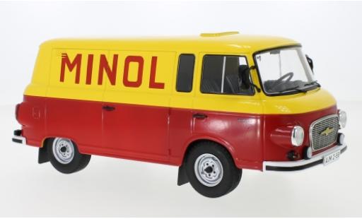 Diecast model cars Barkas B 1000 1/18 MCG Kastenwagen yellow/red Minol 1970 Barkas B 1000 1/18 MCG Kastenwagen yellow/red Minol 1970 diecast model cars