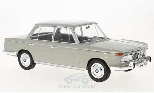 Bmw 2000 A 1/18 MCG grey 1966 diecast model cars