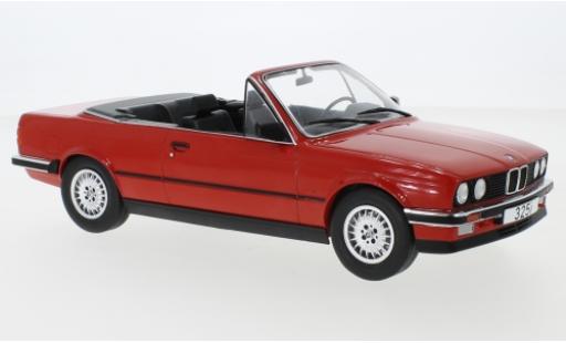Bmw 325 1/18 MCG i (E30) Cabriolet red 1985 diecast model cars