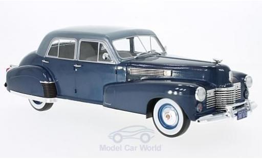 Cadillac Fleetwood 1/18 MCG Series 60 Special Sedan metallic blue/metallic blue 1941 diecast model cars
