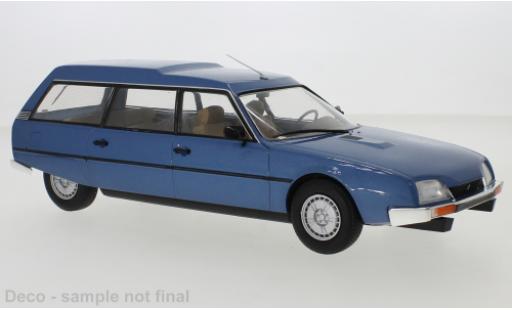 Diecast model cars Citroen CX 1/18 MCG Break metallic blue 1976 Citroen CX 1/18 MCG Break metallic blue 1976 diecast model cars