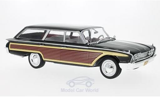 Ford Country Squire 1/18 MCG black/Holzoptik 1960 ohne Dachreling diecast model cars
