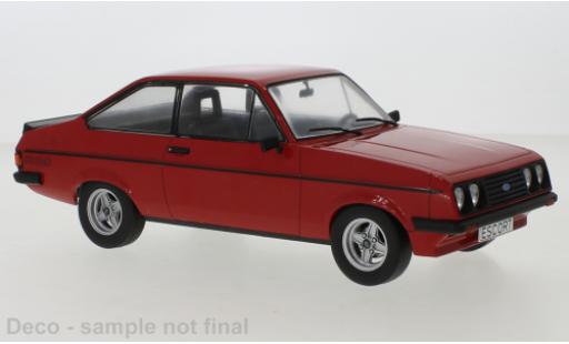 Diecast model cars Ford Escort 1/18 MCG MK II RS 2000 red 1977 Ford Escort 1/18 MCG MK II RS 2000 red 1977 diecast model cars