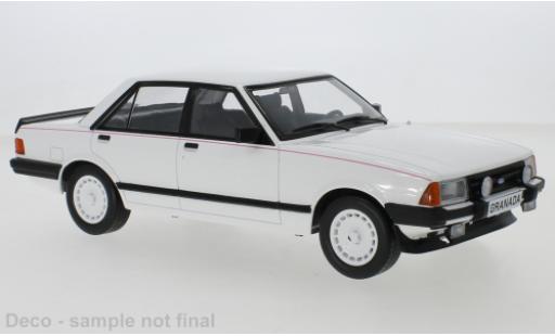 Diecast model cars Ford Granada 1/18 MCG MK II 2.8 Injection white 1981 Ford Granada 1/18 MCG MK II 2.8 Injection white 1981 diecast model cars