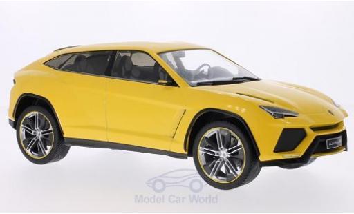 Diecast model cars Lamborghini Urus 1/18 MCG metallic yellow 2012 Türen und Hauben geschlossen Lamborghini Urus 1/18 MCG metallic yellow 2012 Türen und Hauben geschlossen diecast model cars