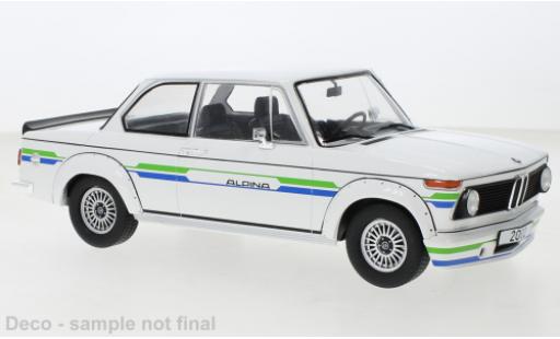 Bmw 2002 1/18 MCG Alpina white/Décorer 1973 diecast model cars