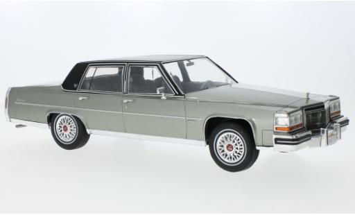 Diecast model cars Cadillac Fleetwood 1/18 MCG Brougham metallise grau 1982 Cadillac Fleetwood 1/18 MCG Brougham metallise grau 1982 diecast model cars
