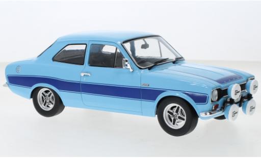 Diecast model cars Ford Escort 1/18 MCG MK I RS 2000 blue clair RHD 1973 Ford Escort 1/18 MCG MK I RS 2000 blue clair RHD 1973 diecast model cars