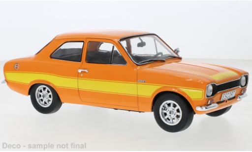 Diecast model cars Ford Escort 1/18 MCG MK I RS 2000 orange 1973 Ford Escort 1/18 MCG MK I RS 2000 orange 1973 diecast model cars