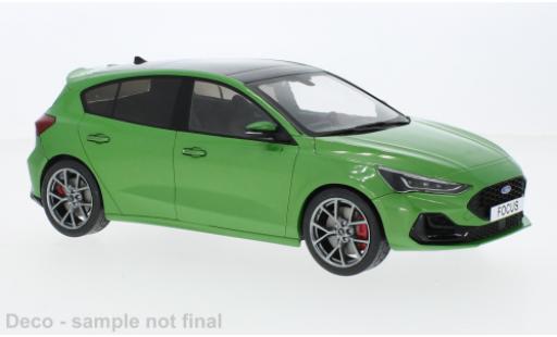 Diecast model cars Ford Focus 1/18 MCG ST metallise green 2022 Ford Focus 1/18 MCG ST metallise green 2022 diecast model cars