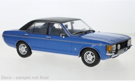 Diecast model cars Ford Granada 1/18 MCG MK I metallise blue/matt-black 1975 Ford Granada 1/18 MCG MK I metallise blue/matt-black 1975 diecast model cars