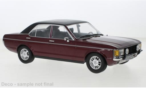 Diecast model cars Ford Granada 1/18 MCG MK I metallise red/matt-black 1975 Ford Granada 1/18 MCG MK I metallise red/matt-black 1975 diecast model cars