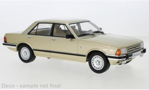 Diecast model cars Ford Granada 1/18 MCG MK II 2.8 Ghia metallise beige 1982 Ford Granada 1/18 MCG MK II 2.8 Ghia metallise beige 1982 diecast model cars