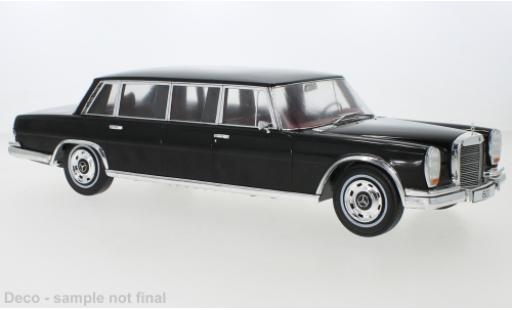 Diecast model cars Mercedes 600 1/18 MCG (W100) black 1969 Mercedes 600 1/18 MCG (W100) black 1969 diecast model cars