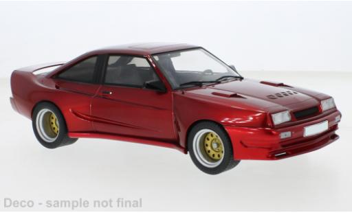 Opel Manta 1/18 MCG B Mattig metallise red 1991 diecast model cars
