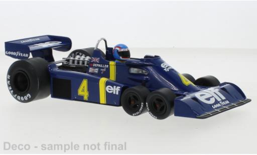 Tyrrell P34 1/18 MCG No.4 Elf Team formule 1 GP Suède 1976 diecast model cars
