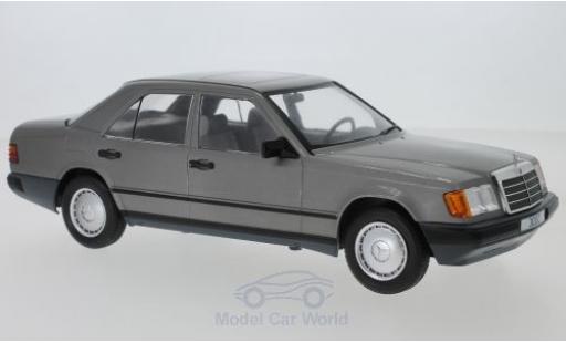 Mercedes 300 1/18 MCG D (W124) metallic grey 1984 diecast model cars