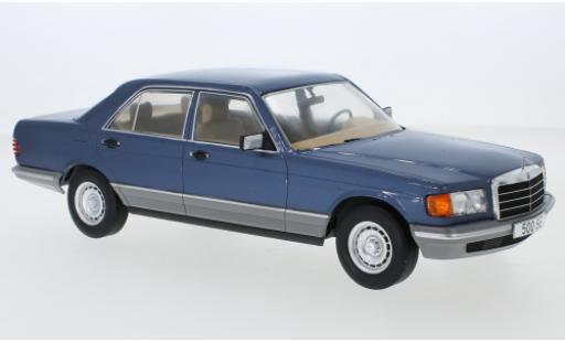 Diecast model cars Mercedes Classe S 1/18 MCG (W126) metallic blue 1979 Mercedes Classe S 1/18 MCG (W126) metallic blue 1979 diecast model cars