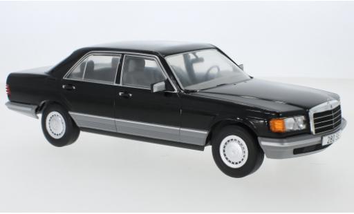 Diecast model cars Mercedes Classe S 1/18 MCG (W126) black 1979 Mercedes Classe S 1/18 MCG (W126) black 1979 diecast model cars