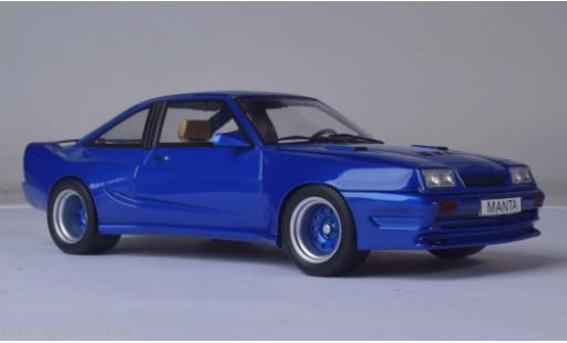 Opel Manta 1/18 MCG B Mattig metallic blue 1991 diecast model cars