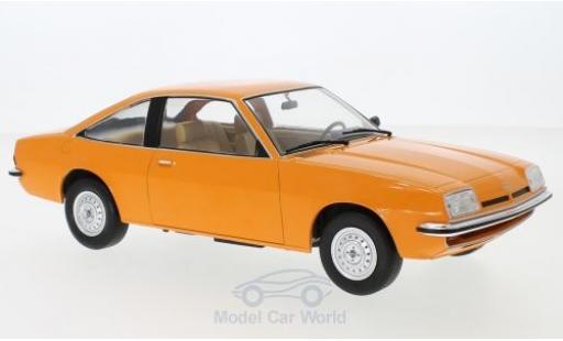 Opel Manta 1/18 MCG B orange 1975 diecast model cars