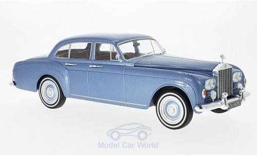 Diecast model cars Rolls Royce Silver Cloud 1/18 MCG III Flying Spur H.J.Mulliner metallic blue RHD 1965 Rolls Royce Silver Cloud 1/18 MCG III Flying Spur H.J.Mulliner metallic blue RHD 1965 diecast model cars