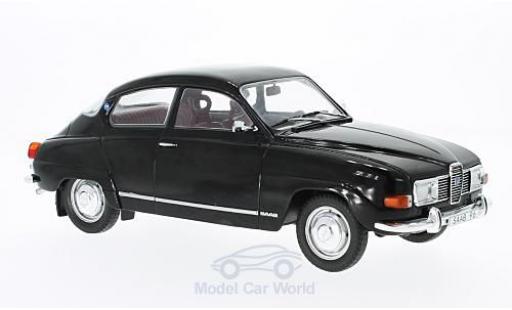 Saab 96 1/18 MCG V4 black 1971 diecast model cars