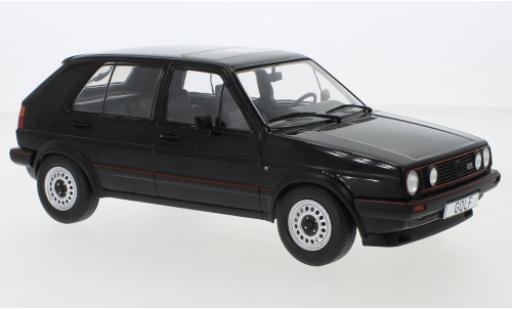 Diecast model cars Volkswagen Golf 1/18 MCG II GTI black 1984 5-trg. Volkswagen Golf 1/18 MCG II GTI black 1984 5-trg. diecast model cars