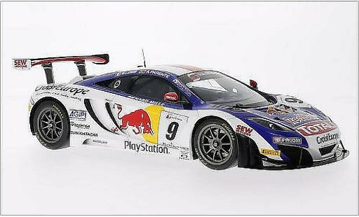 McLaren MP4-12C Base 1/18 Spark GT Tour No.9 2013 /A.Parente diecast model cars