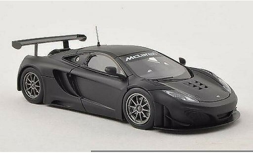 McLaren MP4-12C GT3 1/43 Minichamps matt-black Plain Body Version 2012 diecast model cars