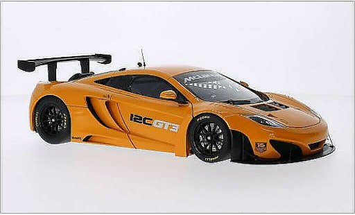 McLaren MP4-12C GT3 1/18 Autoart metallic orange RHD 2011 diecast model cars