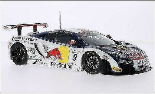 McLaren MP4-12C GT3 1/18 Autoart No.9 Red Bull Red Bull Tour 2013 /A.Parente diecast model cars