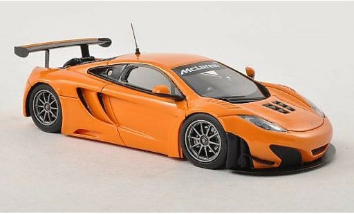 McLaren MP4-12C GT3 1/43 Minichamps orange Plain Body Version 2012 diecast model cars