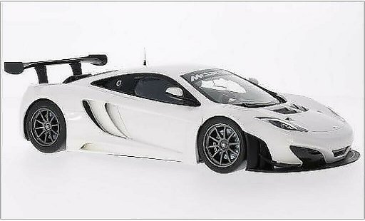 McLaren MP4-12C GT3 1/18 Minichamps white 2012 diecast model cars