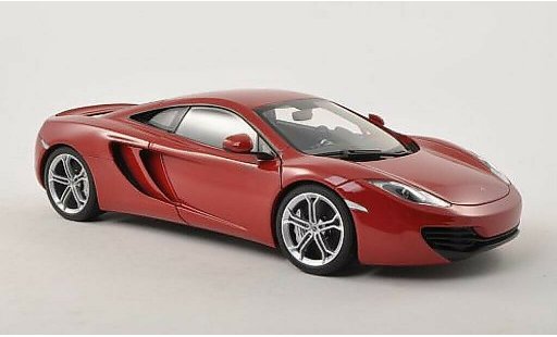 McLaren MP4-12C Base 1/18 Autoart red 2011 diecast model cars