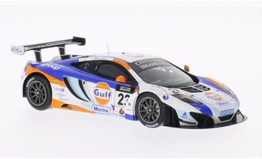 McLaren MP4-12C Base 1/43 Spark No.23 Gulf City of Dreams Macau GT Cup 2013 diecast model cars