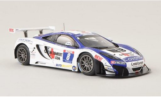 McLaren MP4-12C Base 1/43 Spark No.8 FFSA GT Tour 2013 /L.Pasquali diecast model cars
