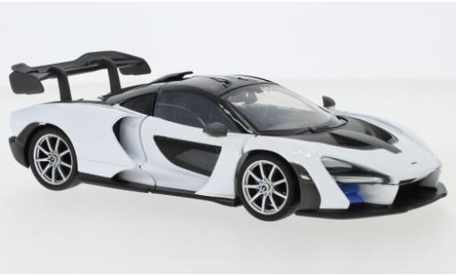McLaren Senna 1/24 Motormax weiss 1:24 diecast model cars