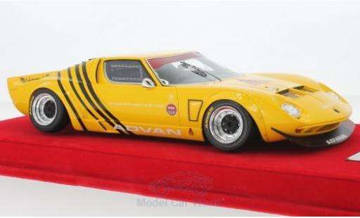 Diecast model cars Lamborghini Miura 1/18 MCW Models LB Works yellow/black Chassis Ford GT40 N4 Liberty Walk Lamborghini Miura 1/18 MCW Models LB Works yellow/black Chassis Ford GT40 N4 Liberty Walk diecast model cars