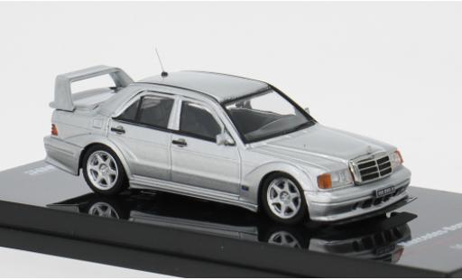 Diecast model cars Mercedes 190 E 2.0 silber 1/64 INNO64