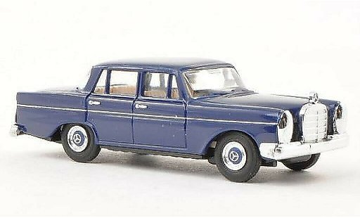 Mercedes 220 Base 1/87 Busch blue 1959 diecast model cars