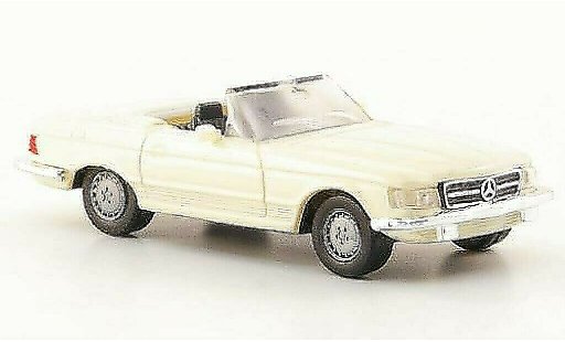 Mercedes 280 Base 1/87 Herpa SL (R107) beige diecast model cars