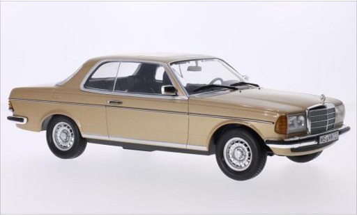 Mercedes 280 Coupe 1/18 Norev (W123) CE gold 1980 diecast model cars